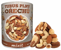 Tubus plný ořechů 400 g Mixit 